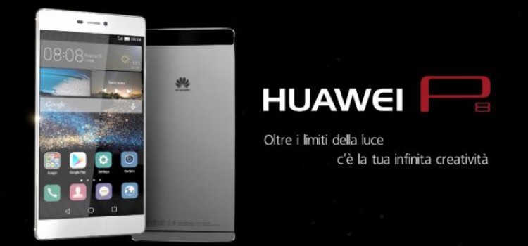 Huawei P8 a 349€ con garanzia Worldwide