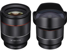 Nuovi obiettivi Samyang per Sony E-mount con autofocus: 50mm f/1.4 FE e 14mm f/2.8 FE!