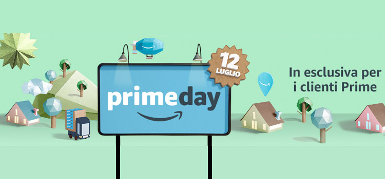 Amazon Prime Day: il 12 luglio oltre 100.000 promozioni