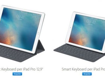 iPad Pro: disponibile la Smart keyboard internazionale