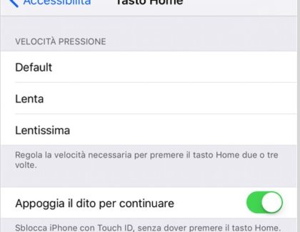 Come sbloccare l’iPhone senza premere sul tasto Home con iOS 10