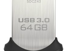 Unità Flash USB 3.0 SanDisk Ultra Fit da 64GB a €23 (-64%)