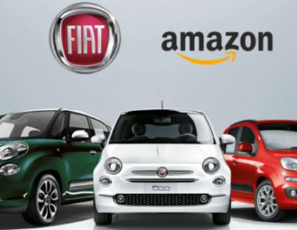 Amazon e Fiat per l’acquisto della auto online