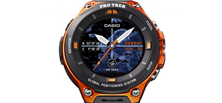 Casio lancerà il nuovo smartwatch rugged WSD-F20 ad aprile