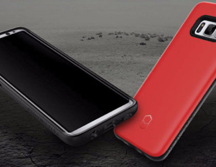 LG G6 e Galaxy S8 mostrati con custodie della Patchworks