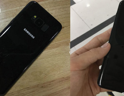 Samsung Galaxy S8 in sette foto nella colorazione nera