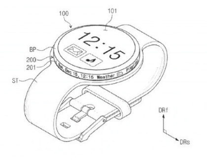 Samsung deposita brevetto per smartwatch con rotante perimetrale