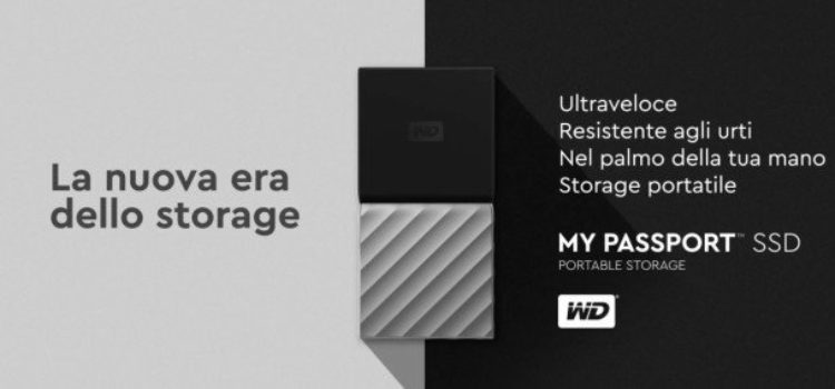 Western Digital presenta il nuovo My Passport SSD, veloce compatto e fino a 1TB