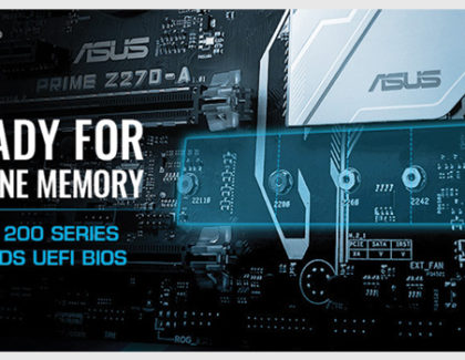 ASUS annuncia il supporto per la memoria Intel Optane