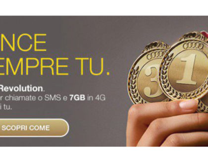 PosteMobile lancia Creami Revolution da 8€/mese con 1000 crediti e 7GB