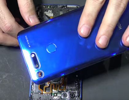 Honor View 20 disassemblato in un primo teardown