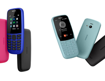 Lanciati ufficialmente i Nokia 105 e 220 4G. Prezzi da 24,99 euro