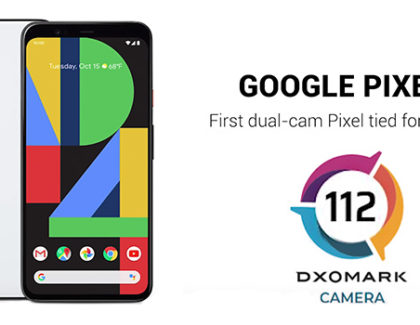 Google Pixel 4 si piazza ottavo nella classifica di DxOMark