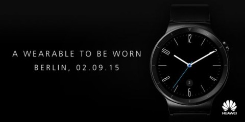 Huawei Watch: debutto ufficiale il 2 settembre a Berlino