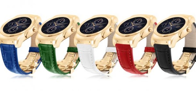 LG Watch Urbane Luxe è ufficiale: oro 23 carati e soli 500 pezzi