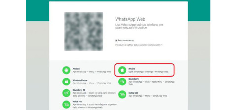 WhatsApp Web arriva anche per iPhone