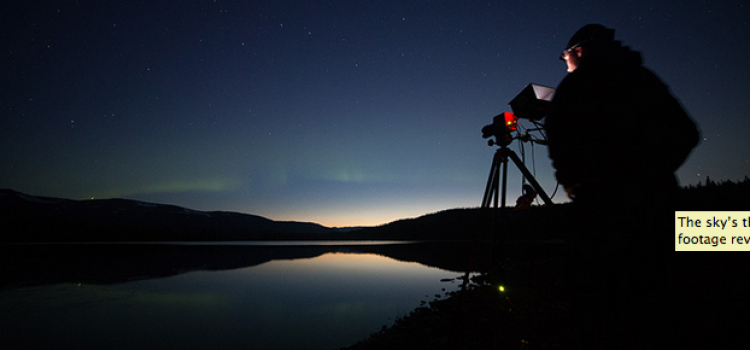 Girato con Canon ME20F-SH l’incredibile filmato dell’aurora boreale