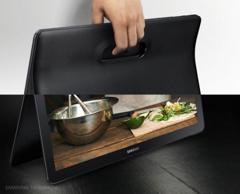 Samsung annuncia Galaxy View: tablet con schermo da 18″ Full HD