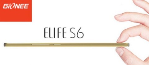 Gionee S6 è ufficiale: display 5.5″ AMOLED e 6.9 mm di spessore