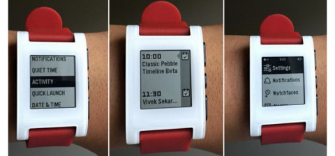 La nuova interfaccia “Timeline” di Pebble disponibile in versione beta