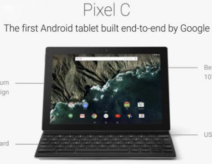 Pixel C: ecco tutte le novità per il nuovo tablet Android 2 in 1