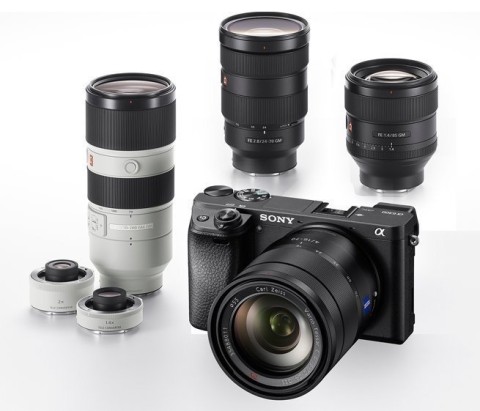 Sony presenta la nuova mirrorless A6300 e tre nuovi obiettivi GM FE