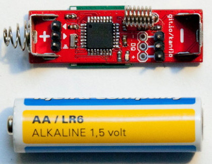 AArduino, la scheda Arduino grande quanto una pila stilo