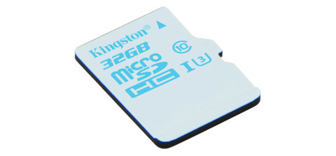 Kingston presenta la microSD ideale per action camera, GoPro e droni