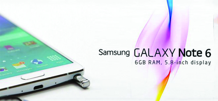 Samsung Galaxy Note 6: resistente all’acqua e con scanner dell’iride