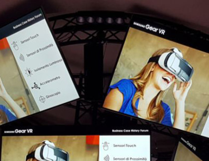 Evento Samsung sulla realtà virtuale legata al business
