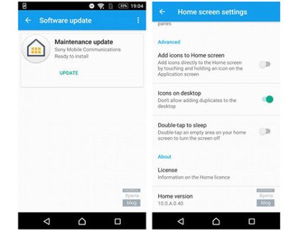 Sony Xperia Home disponibile in versione Beta