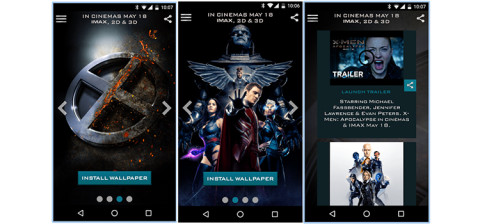 X-Men Apocalisse: ecco il Live Wallpapers per Android