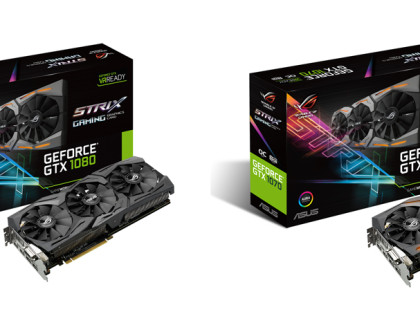 ASUS Republic of Gamers annuncia le schede grafiche gaming  ROG Strix GeForce GTX 1080 e 1070