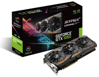 ASUS presenta la nuova scheda grafica GeForce GTX 1060