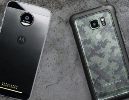 Sfida tra Galaxy S7 Active e Moto Z nel drop test