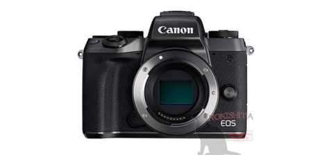 Canon EOS M5, ecco le prime immagini e specifiche