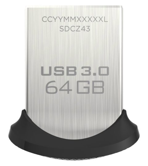 Unità Flash USB 3.0 SanDisk Ultra Fit da 64GB a €23 (-64%)