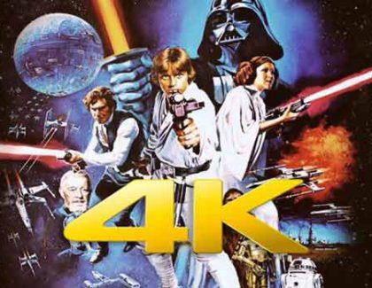 Svelata una versione 4K del primo episodio di Star Wars