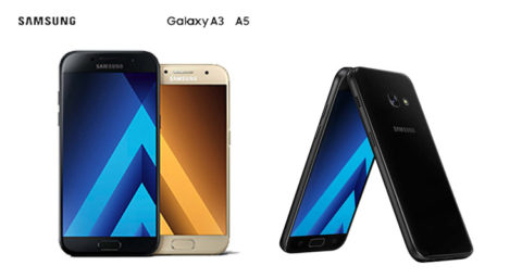Samsung Galaxy A3, A5 e A7 (2017) ufficiali: IP68 e USB Type-C