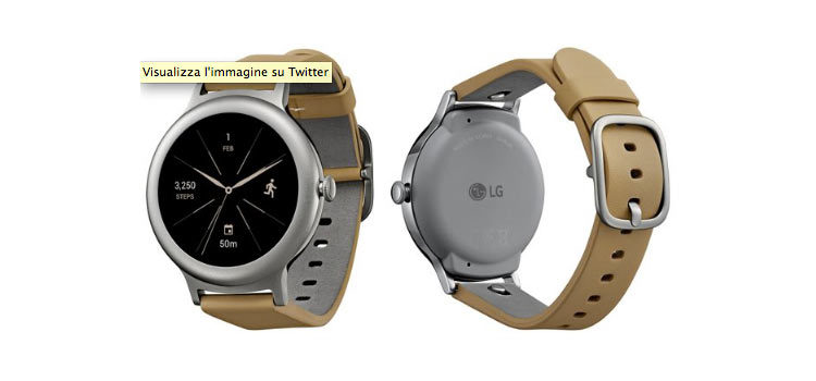 LG Watch Style, mostrato in nuove colorazioni in alcuni render