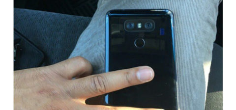 LG G6 mostrato in una nuova foto la parte posteriore
