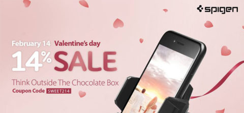 Prodotti Spigen in offerta in occasione di San Valentino