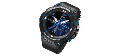 Casio Pro Trek WSD-F20S, smartwatch rugged con Android Wear 2.0