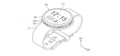 Samsung deposita brevetto per smartwatch con rotante perimetrale