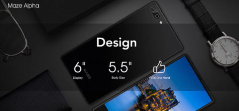 Maze Alpha, lo smartphone tutto display arriva a giugno