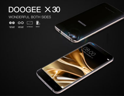 DOOGEE X30 presentato ufficialmente, 4 fotocamere e display 5,5″FHD