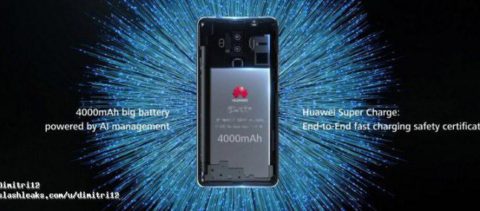 Confermato che il Huawei Mate 10 avrà una batteria da 4000 mAh