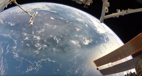 Video della terra dalla ISS ripreso con una GoPro | video