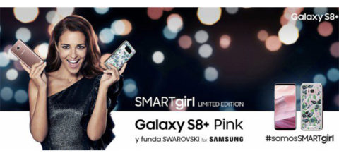 Samsung Galaxy S8+ Smart Girl Limited Edition con cover Swarowski