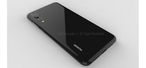 Huawei P20 Plus appare in alcune immagini e video render